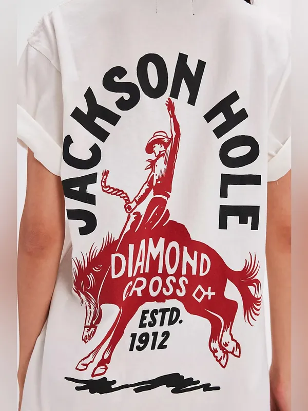 Free People x Diamond Cross Ranch | Maverick Diamond Cross Ranch Tee - Image 3