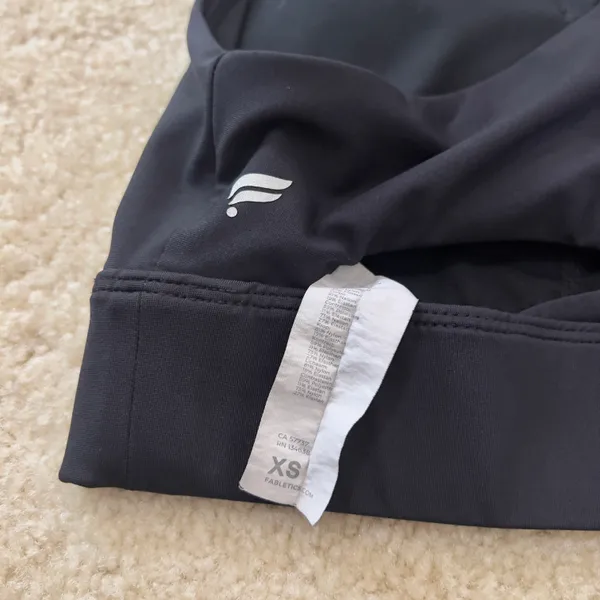 Fabletics Black No Bounce High Impact Sports Bra - Image 4