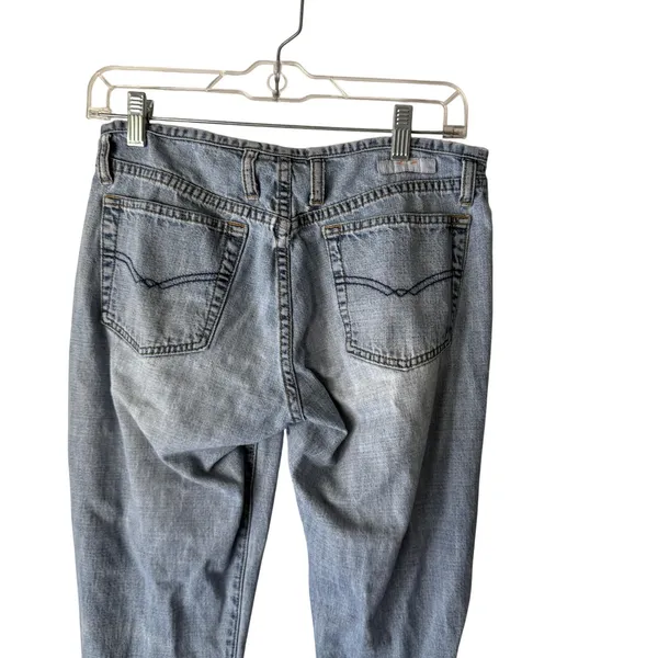 BKE Denim Jeans‎ Y2k 27x33.5 Long Blue Bootcut Casual Distressed 100% Cotton - Image 2