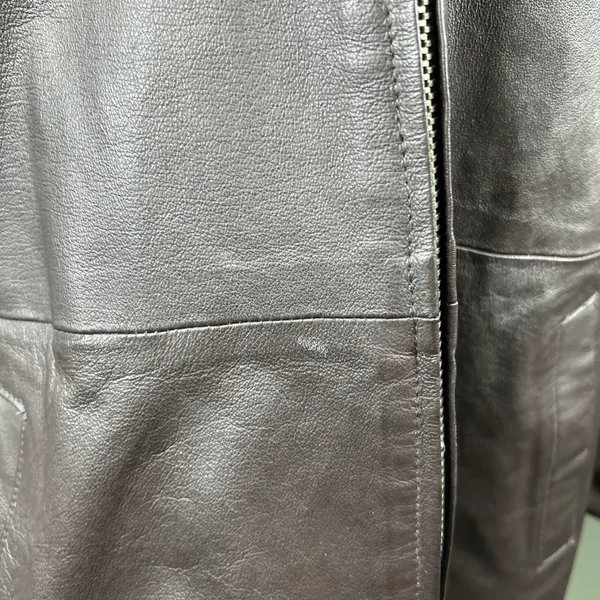 Vintage 80s NYDA Brown Leather Jacket Size XL - Image 7