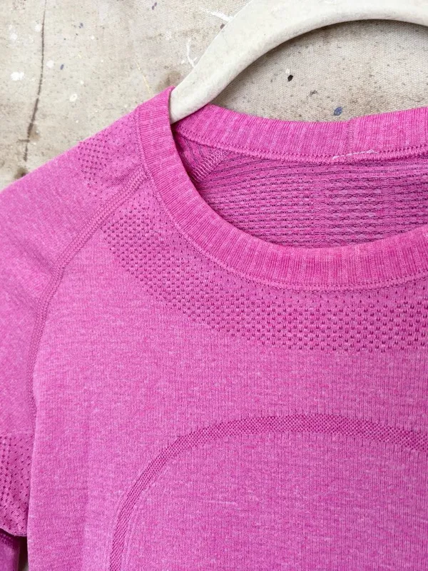 Lululemon Run Swiftly Tech Long Sleeve Pink - Image 3