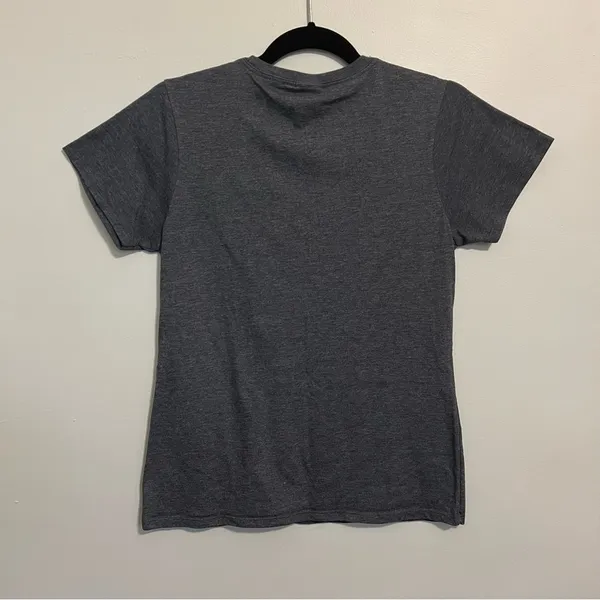 Girlfriend to Fiancee T Shirt Port & Company Charcoal Gray Engagement Gift M - Image 3