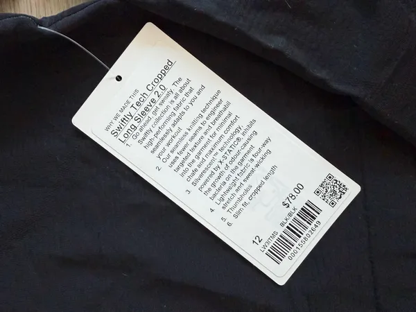 Lululemon Swiftly Tech Cropped Long Sleeve - Image 3