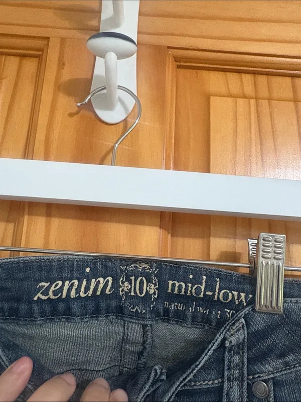 Zenim Denim Size 10 Vintage Y2K Bootcut Jeans - Image 2