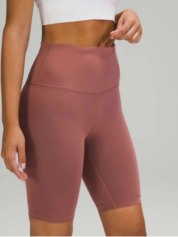Lululemon Wunder Train High Rise Short 8" Spiced Chai Size 10 - Image 3