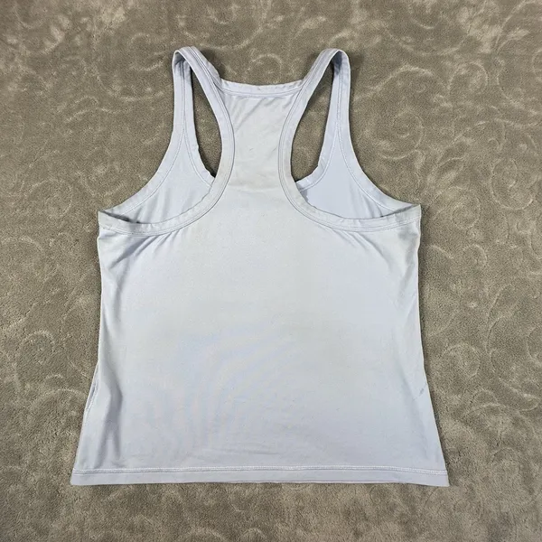 Vuori Lux Racerback Performance Tank Top Womens Medium Light Blue Butter Soft - Image 7