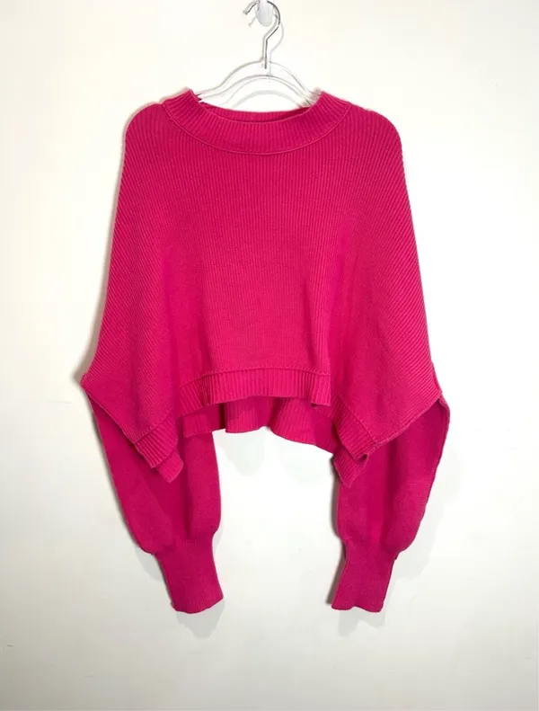 Free People Easy Street Pullover Cropped Sweater - Image 6