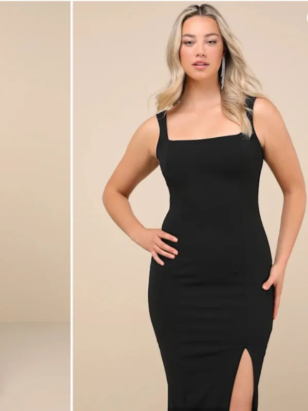 LULU's Sexy Wedding Chic Modern Minimalist Mermaid Trumpet Gown - Image 7