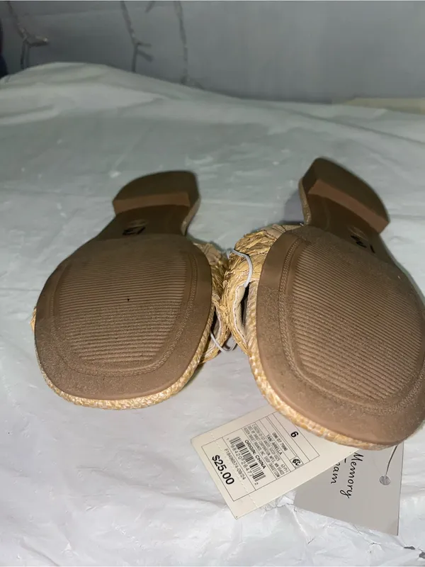 a new day Woven Slide Sandals - Tan - Image 2