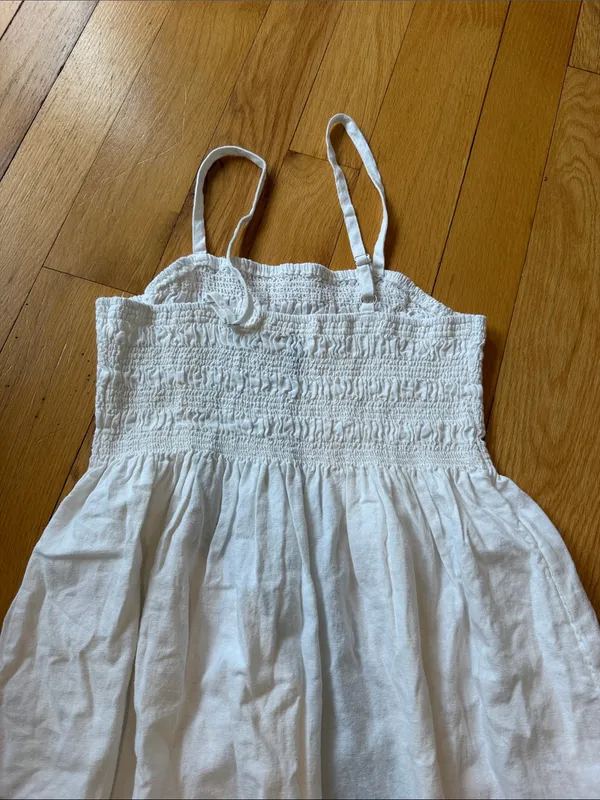 Universal Threads White Smocked Mini Sundress - Size Small - C1-319 - Image 7