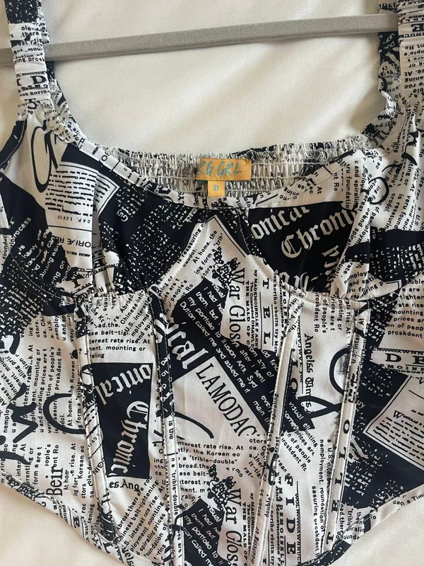 Verge Girl Corset Top - Image 2