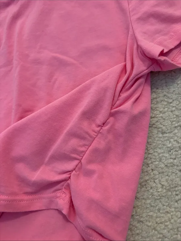 Classic Women's Pink Short Sleeve Tee - Image 2