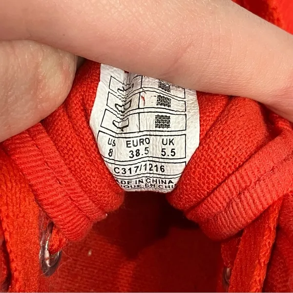 Rocketdog bright red platform Sneakers retro style size‎ 8 - Image 7