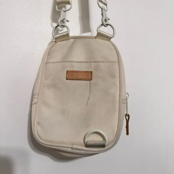 Thread Wallets Off White Crossbody Bag - Image 5