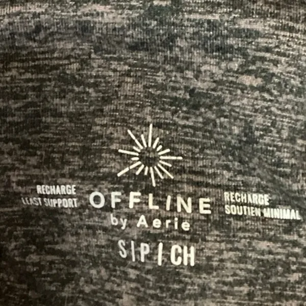 Offline By Aerie Sipich Hugger Longline Racerback Pullover Cami Crop Top Size S - Image 3