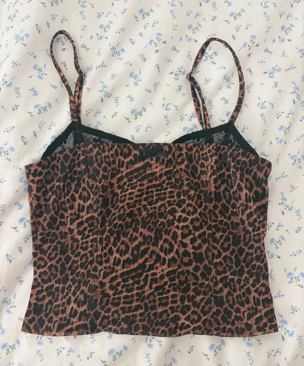 Small Edikted Tank Top Cheetah - Image 2