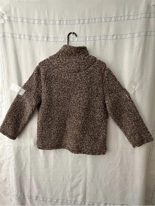 True Grit Sherpa Fleece Quarter Unisex size L Zip Pullover Excellent(C48) - Image 9
