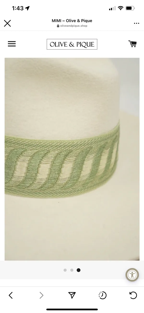 Olive & Pique Hat NWT Tan - Image 4