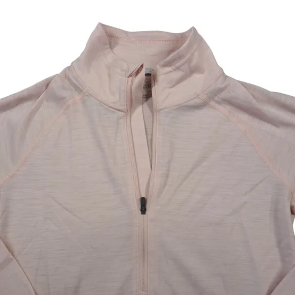 Outdoor Research Alpine‎ Onset Merino 150 Half Zip Sienna Heather Pink Small NWT - Image 2