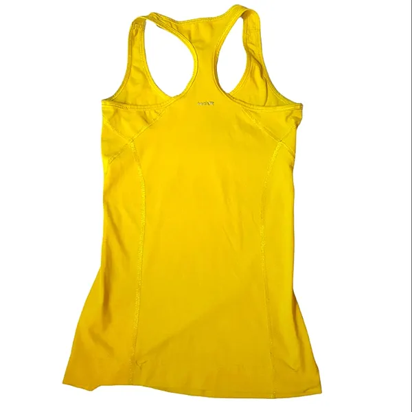 Adidas yellow racerback tank top - Image 2
