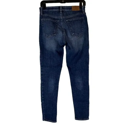 Lucky Brand Bridgette Skinny Jeans High Rise‎ Ankle Dark Wash Denim Size 4/27 - Image 4