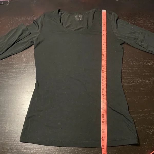 32 Degrees Charcoal Long Sleeve Top - Image 4