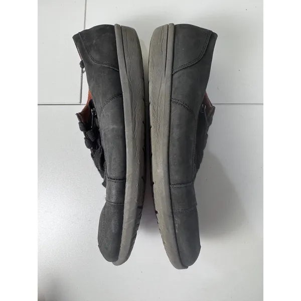 Vionic Abigail Black Suede Sneakers 9.5 Weather Resistant Orthotic‎ Comfort - Image 6