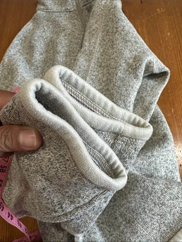 Patagonia Gray 1/4 Zip Better Sweater Pullover - Image 13