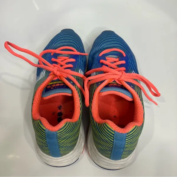 Diadora sneakers casual athletic athleisure‎ green blue white womens size 7.5 - Image 6