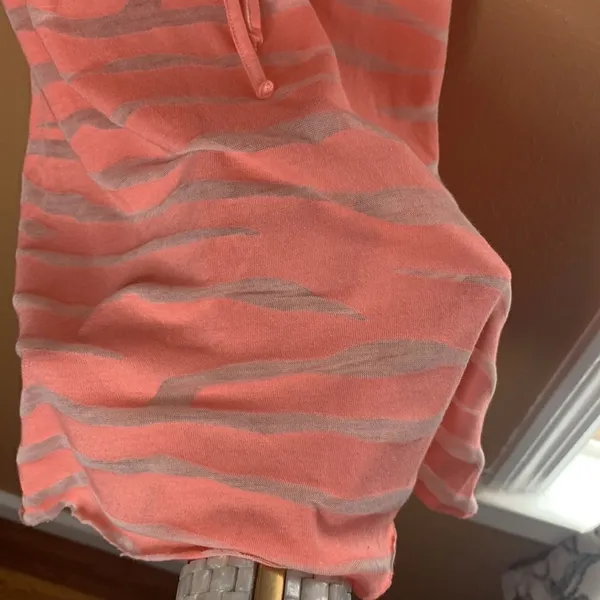 Free People Sheer Zebra Stripe Tank Size XS - Image 4