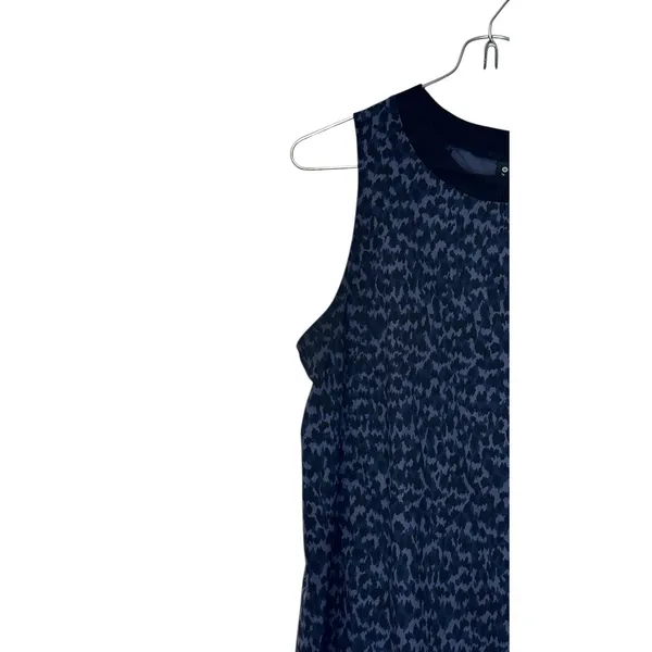 Athleta Womens Tank Top Zephyr Refined‎ Leopard Print Sleeveless Stretch Small - Image 3