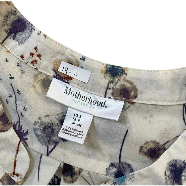 Motherhood Maternity Multicolor Top Size S (14-2) - Image 4