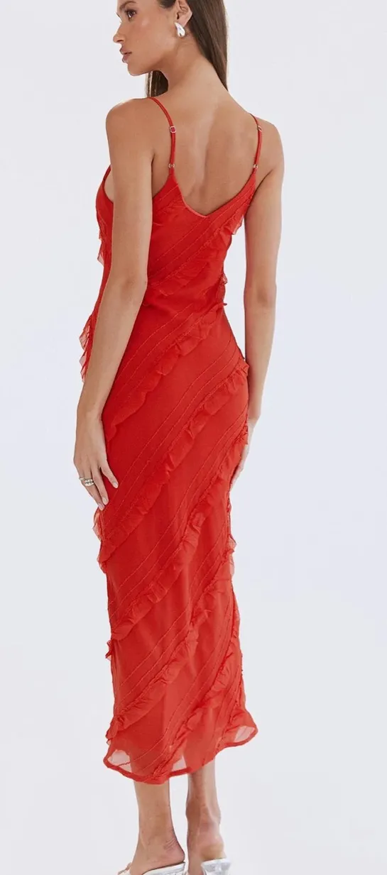 Princess Polly Lars Maxi Dress Red - Image 2