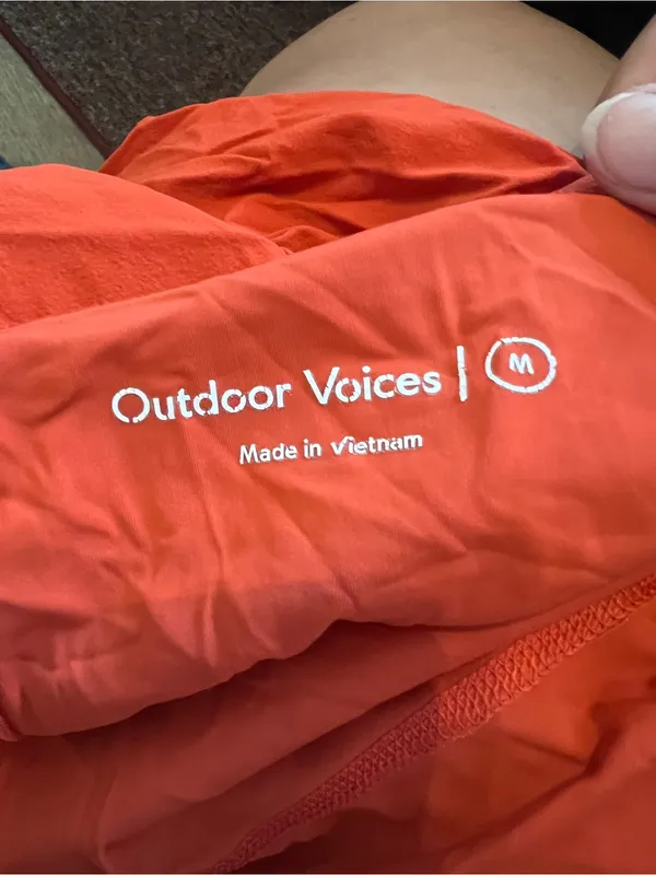 Outdoor voices orange active dress - Image 10