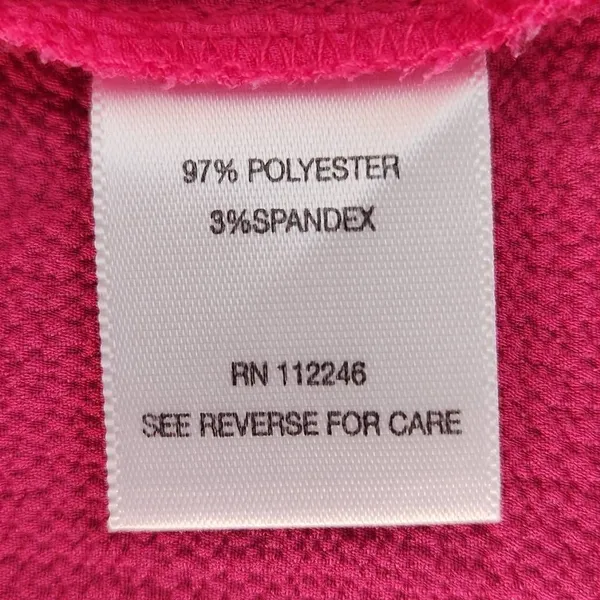 Sami & Jo Hot Pink Short Sleeve Blouse Size 1X Pink Blouse with Strappy Front - Image 8