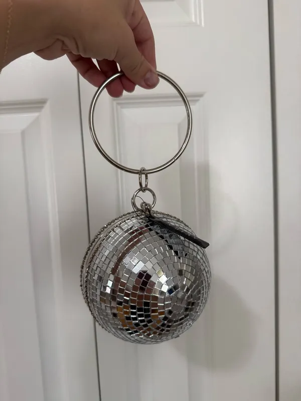 Brand New Akira Raise A Glass Disco Ball Purse - Image 3