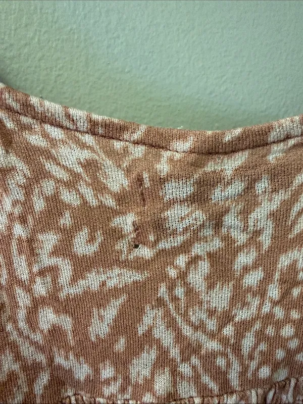 Urban Outfitters Leopard Old Soul Smocked Top S - Image 7