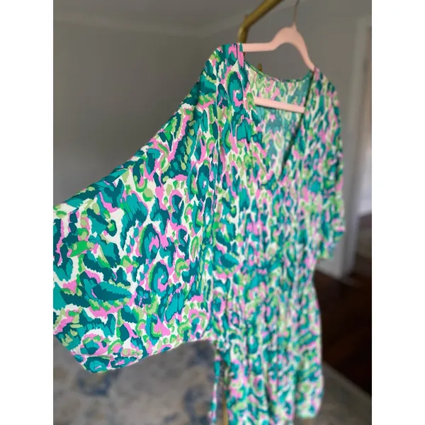 Cupshe Bright Abstract Shorts Romper Jumpsuit Vaca Resort Tropical Spring Summer - Image 9