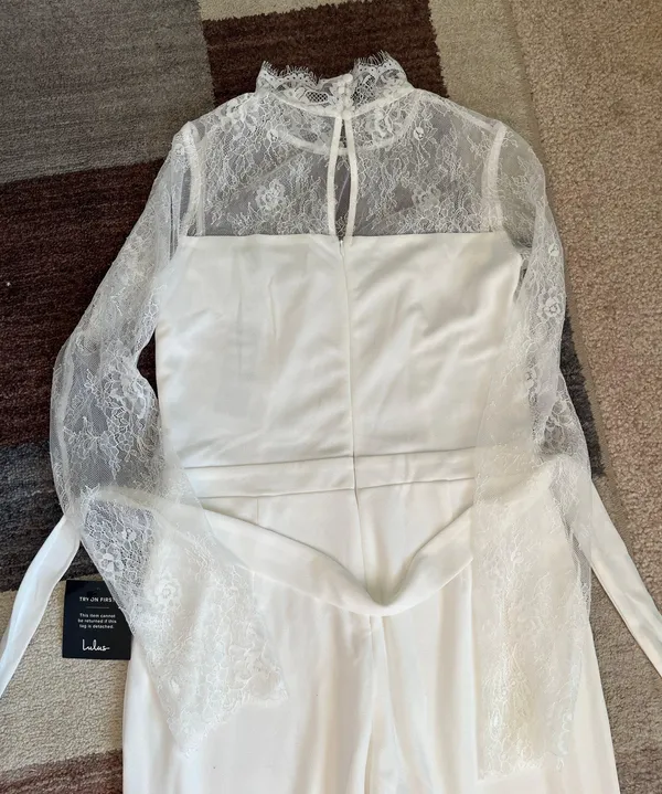 Lulus White Jumpsuit - Image 3