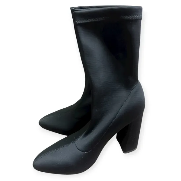 Nasty Gal Chic Black Pointed Toe Boots - Image 3