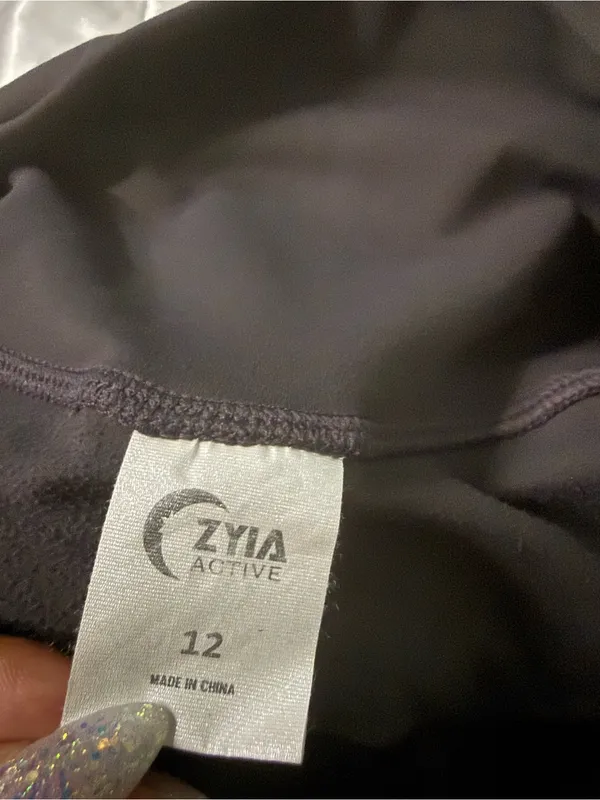 ZYIA Active Gray Leggings - Image 3