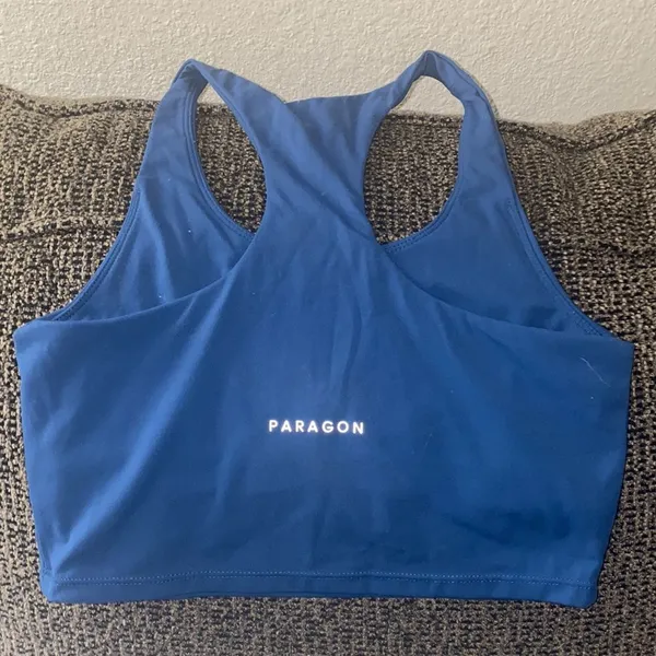 Paragon ✨ Racerback Scoop Neck Sz XS Top Sailor Blue✨ - Image 5