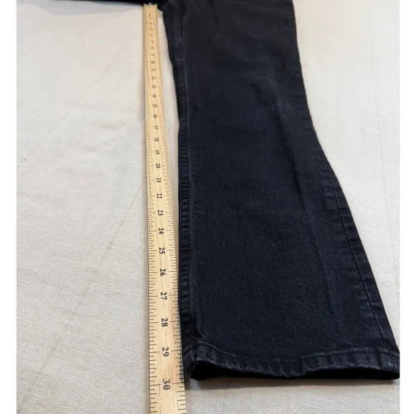 Abercrombie & Fitch | The 90s Straight Jeans Black‎ | Women's 26/2R Curve Love - Image 5