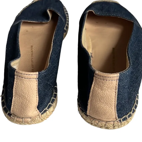 Franco Sarto Denim Whip Espadrille Flats Size 11‎ - Image 9