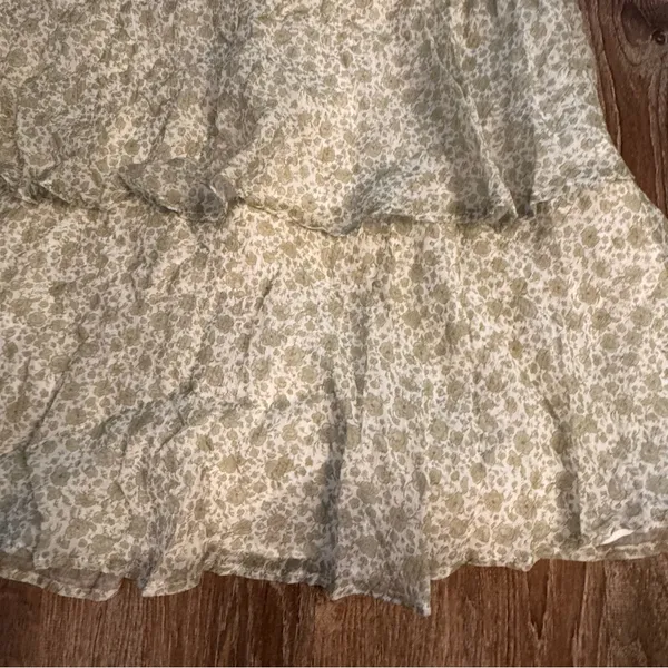 BILLY J Floral Tiered Ruffle‎ Maxi Dress - Image 3