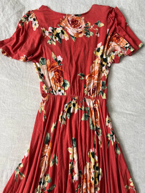 Altar'd State Midi Floral Dress - Image 5