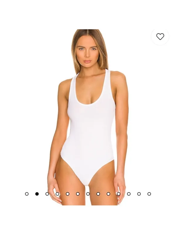 Commando luxury rib bodysuit White Size Small - Image 2