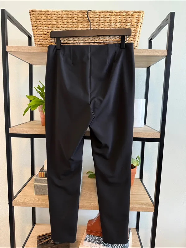 White House Black Market Mid-Rise The Skinny Ankle Black Career Dress Pant, 6 - Image 5