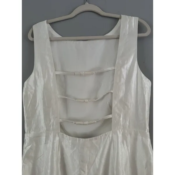 NWD Lulus Sophisticated Selection White Sleeveless Backless Mini Dress Size XL - Image 7