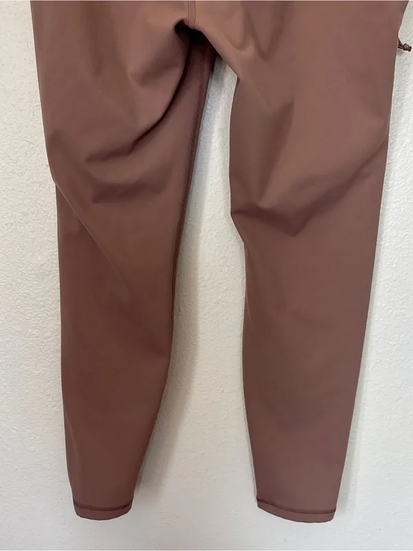 Avalanche Solid Dusty Pink Leggings - Image 6
